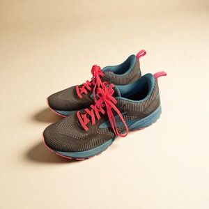 Women's Brooks Revel 5 Running Shoes Gray Blue Pink Size 9.5 Medium B